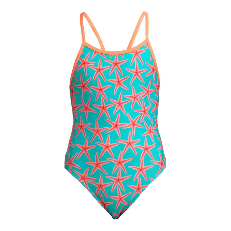 Funkita Girl's Single Strap One Piece Star Party
