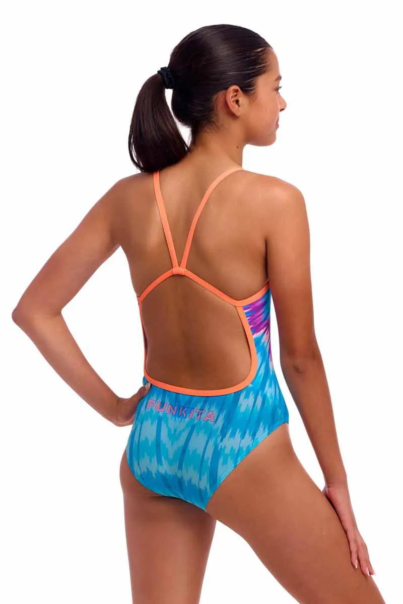 Funkita Girl's Single Strap One Piece Swimsuit Birdie Bird-4