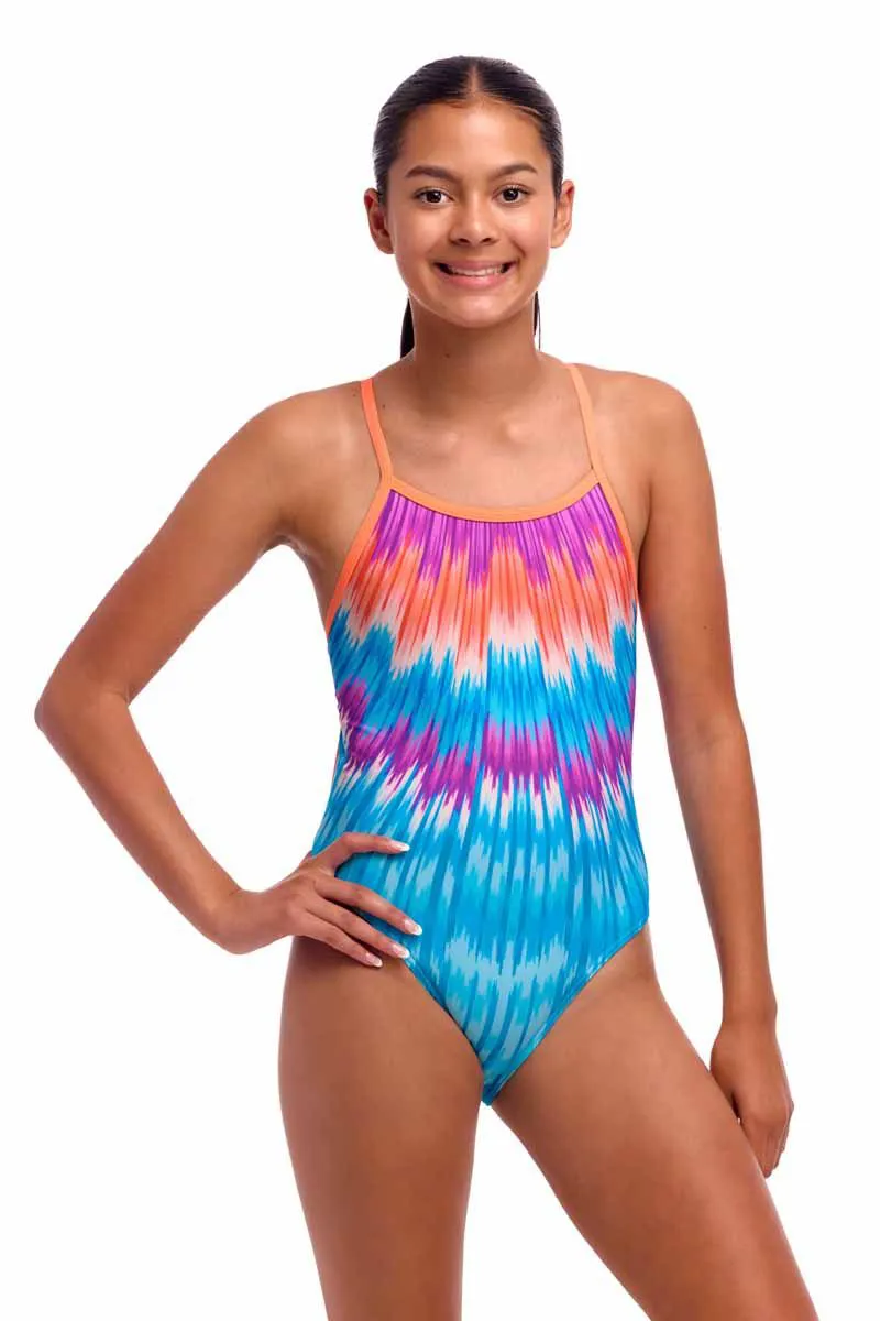 Funkita Girl's Single Strap One Piece Swimsuit Birdie Bird-3