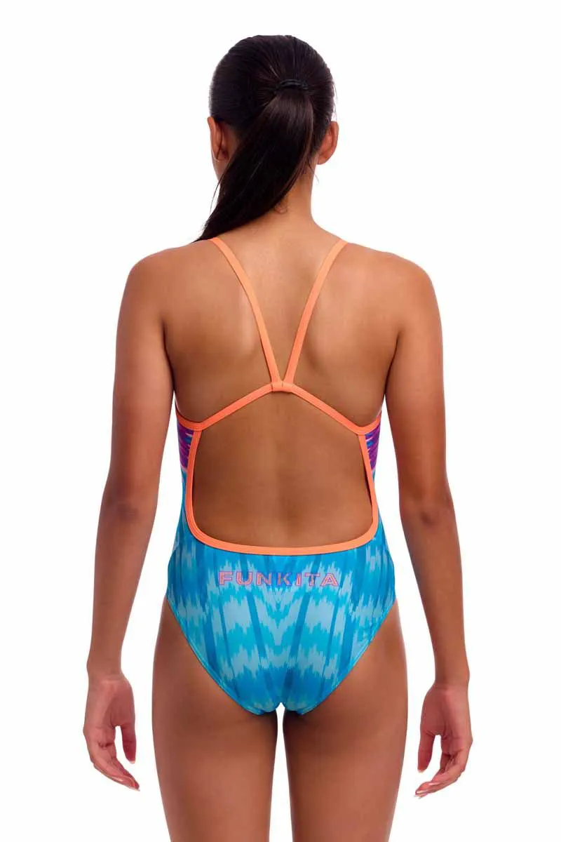 Funkita Girl's Single Strap One Piece Swimsuit Birdie Bird-2
