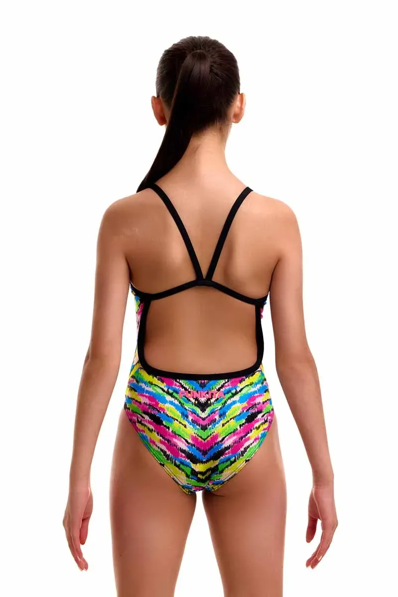 Funkita Girl's Single Strap One Piece Swimsuit Happy Hide-2