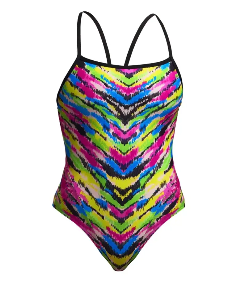 Funkita Girl's Single Strap One Piece Swimsuit Happy Hide