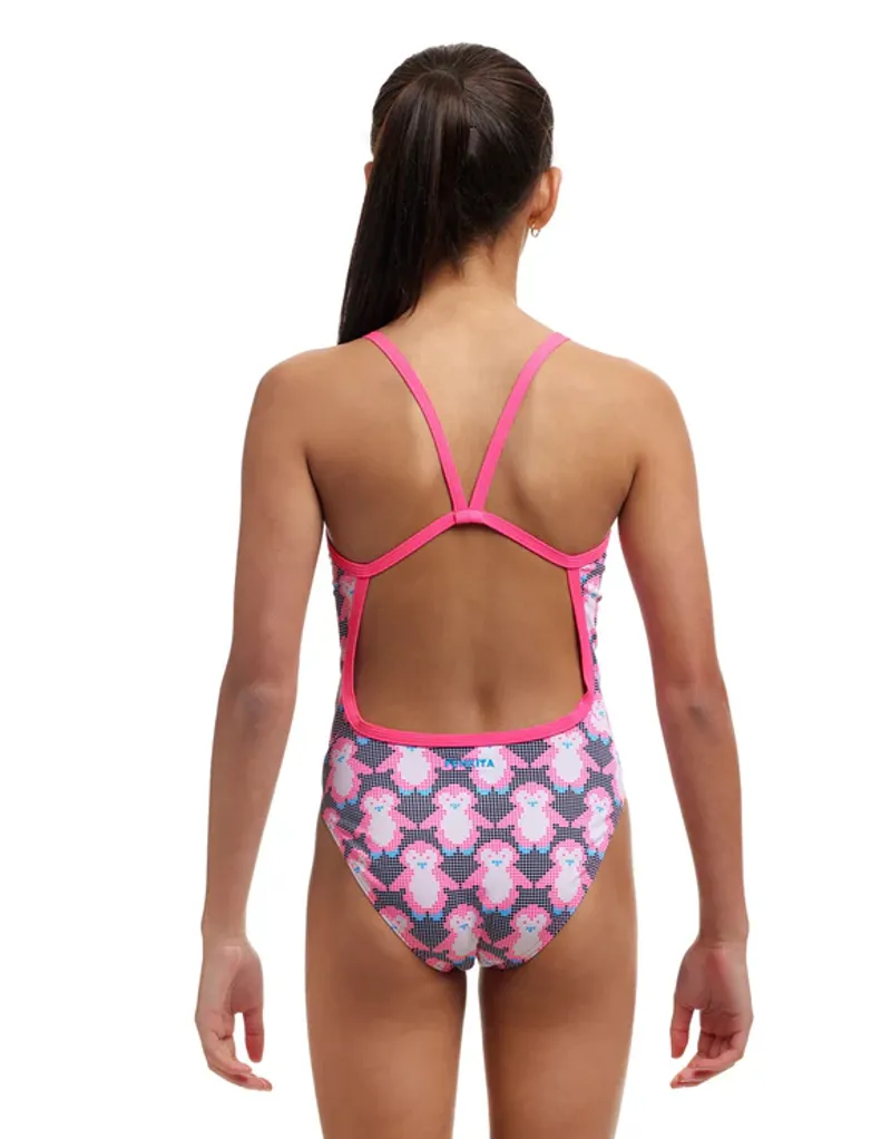 Funkita Girl's Single Strap One Piece Swimsuit Pen Guy-2