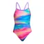Funkita Girls Single Strap One Piece Swimsuit Tropic Wash