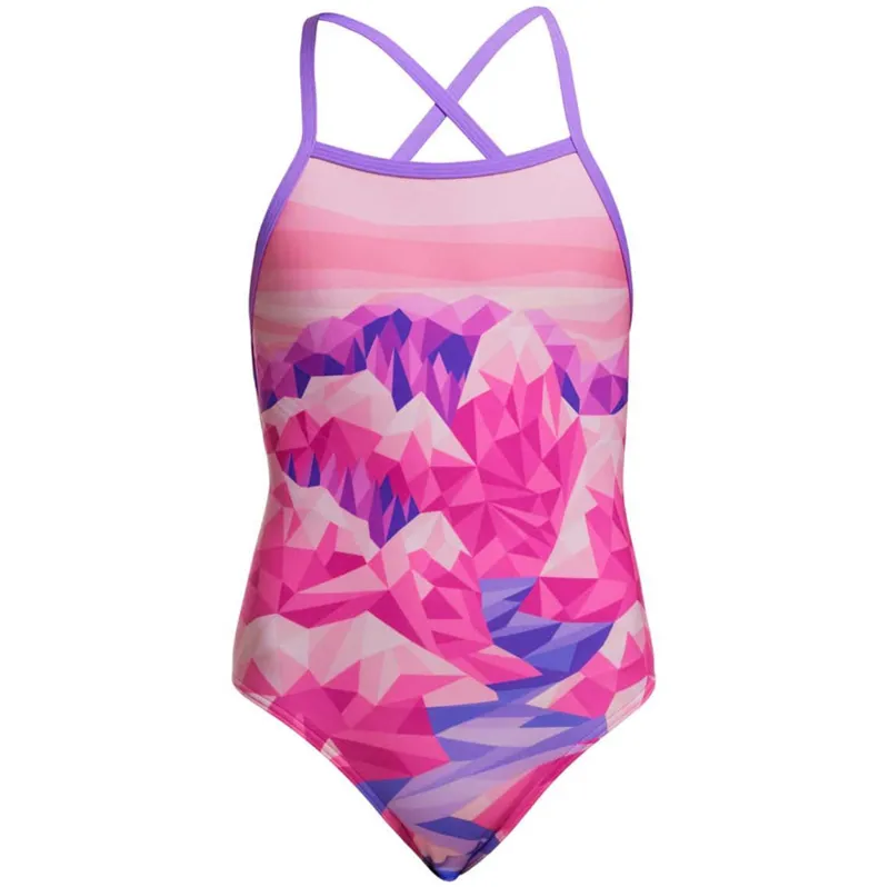 Funkita Girl's Strapped In One Piece Swimsuit Rockie High