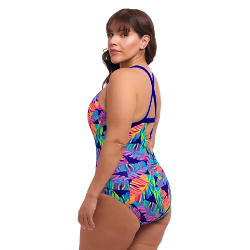 Funkita Ladies Brace Me Back One Piece Leaving Today-1