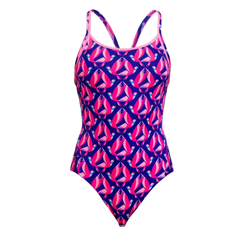 Funkita Ladies Diamond Back One Piece Ho Hum