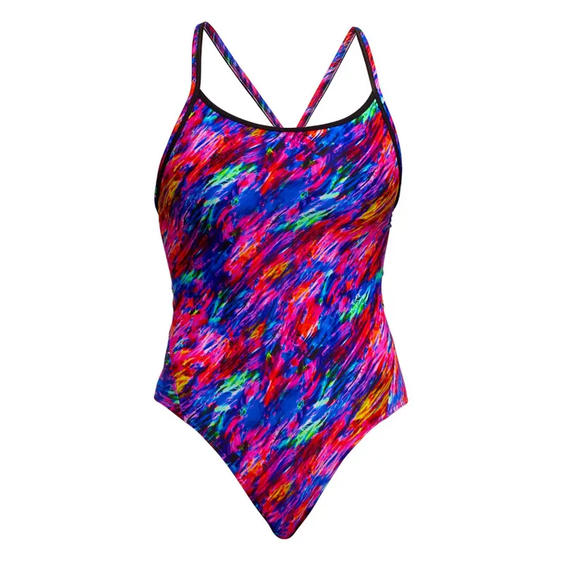 Funkita Ladies Diamond Back One Piece Swimsuit Big Bang