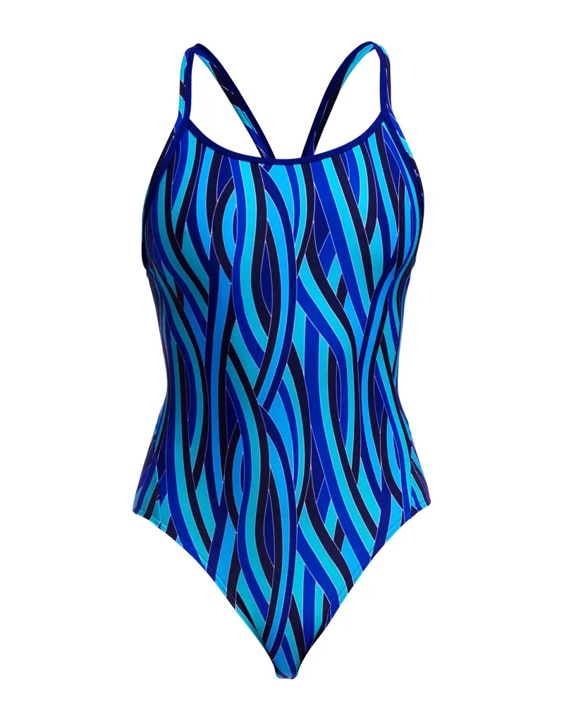 Funkita Ladies Diamond Back One Piece Swimsuit Snork City