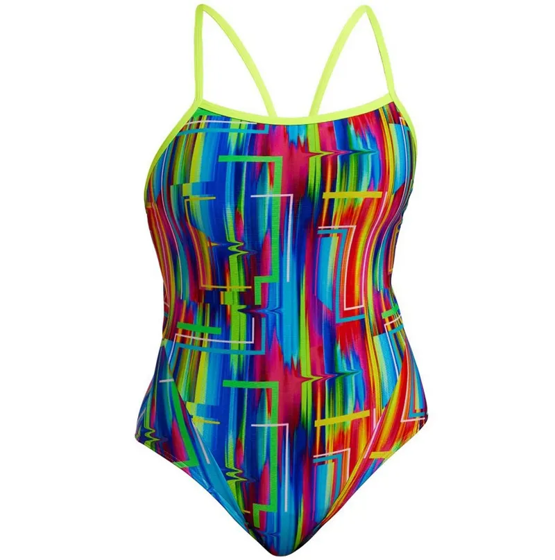 Funkita Ladies Diamond Back One Piece The Glitch