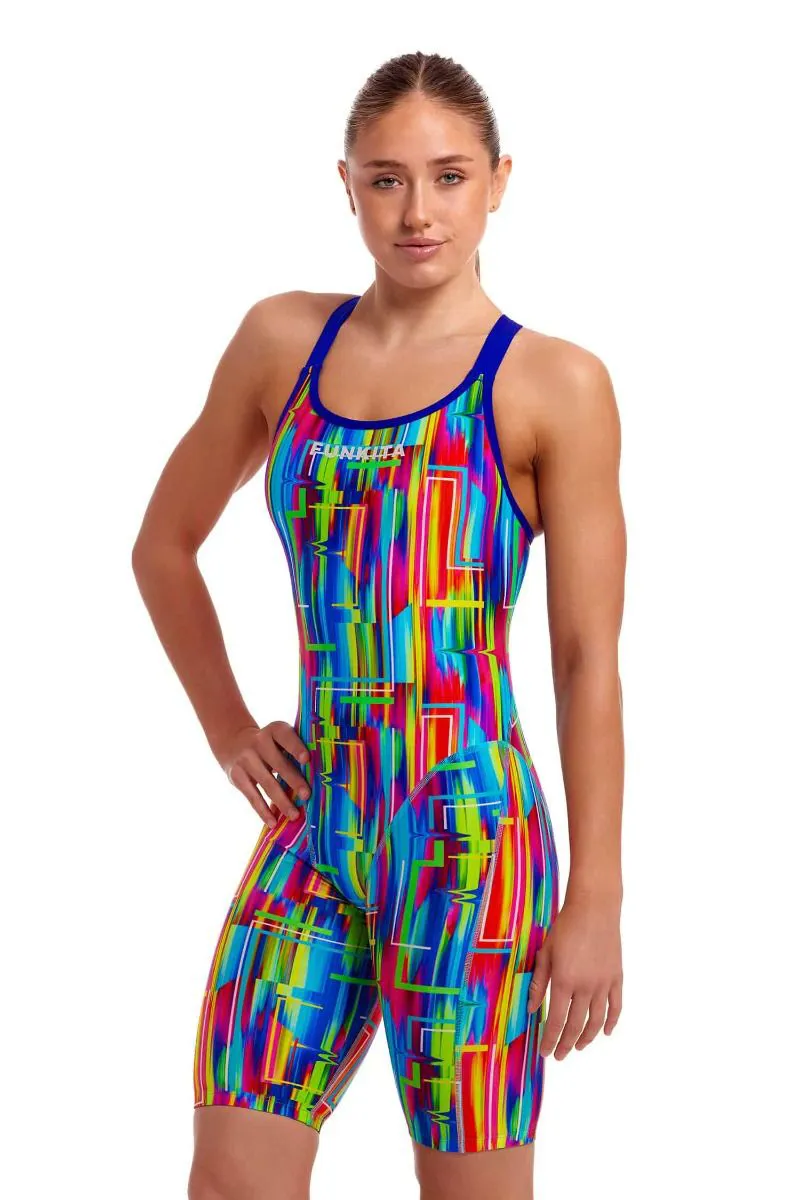 Funkita Ladies Fast Legs One Piece The Glitch-1