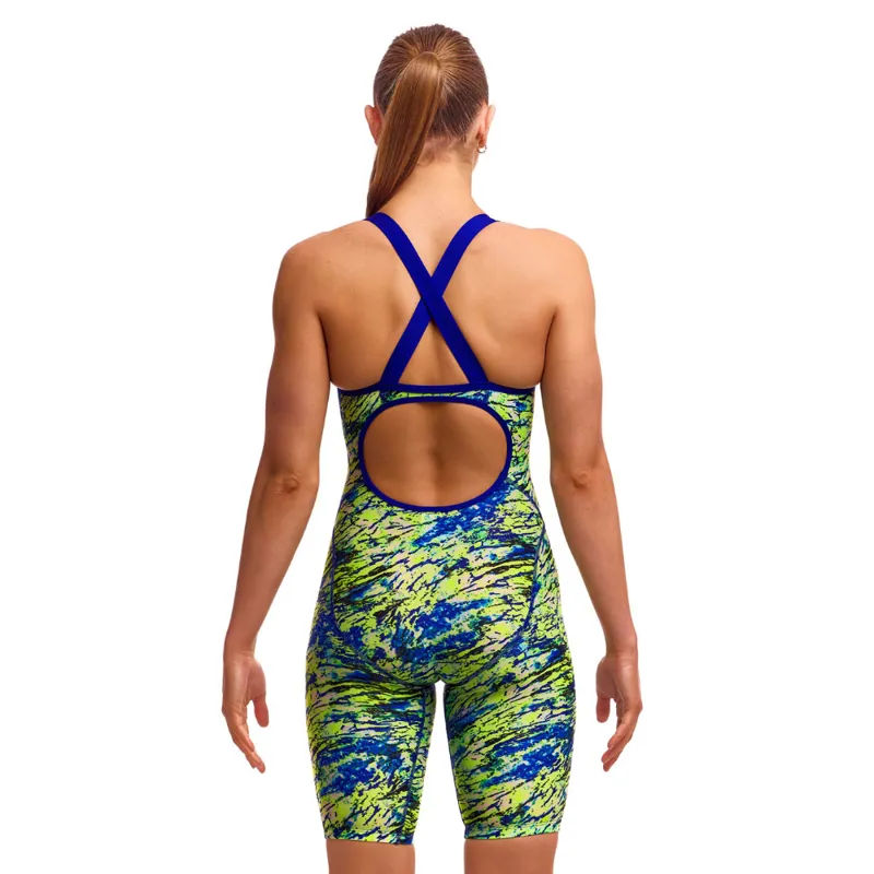 Funkita Ladies Fast Training One Piece Legsuit Scaled Back-2