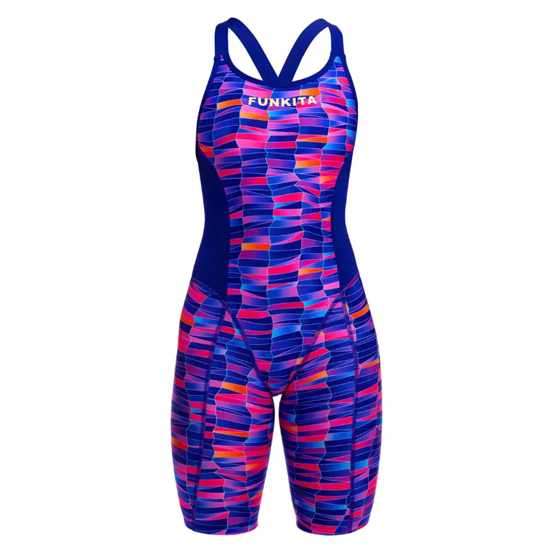 Funkita Ladies Fast Training One Piece Warped Waves