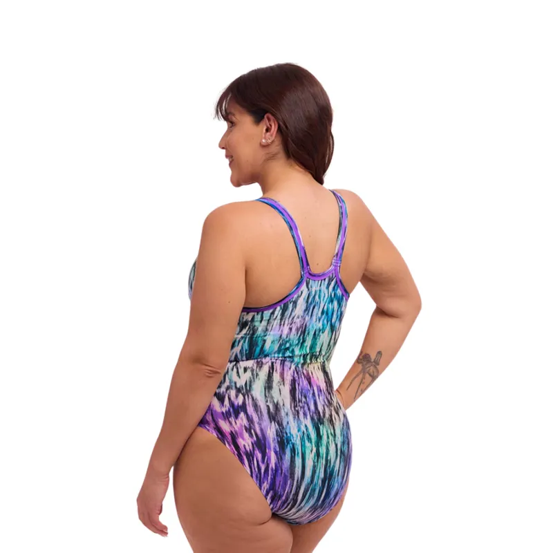 Funkita Ladies Locked In Lucy One Piece Fly Dye-1