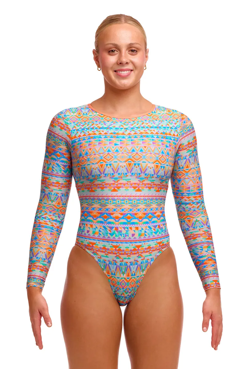 Funkita Ladies Long Shot One Piece Swimsuit Ship Shape-1