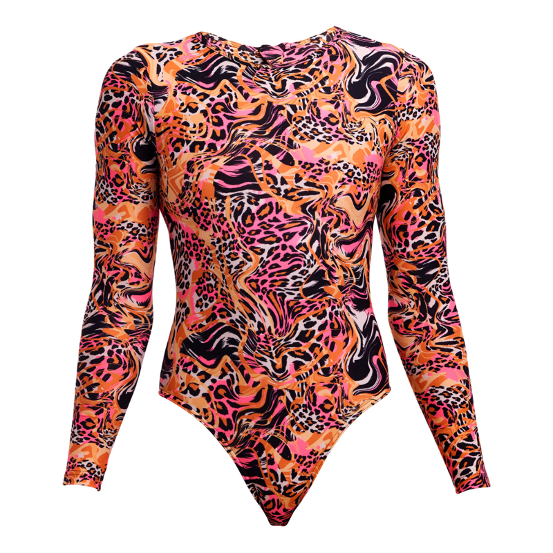 Funkita Ladies Long Shot One Piece Tipsy Tiger
