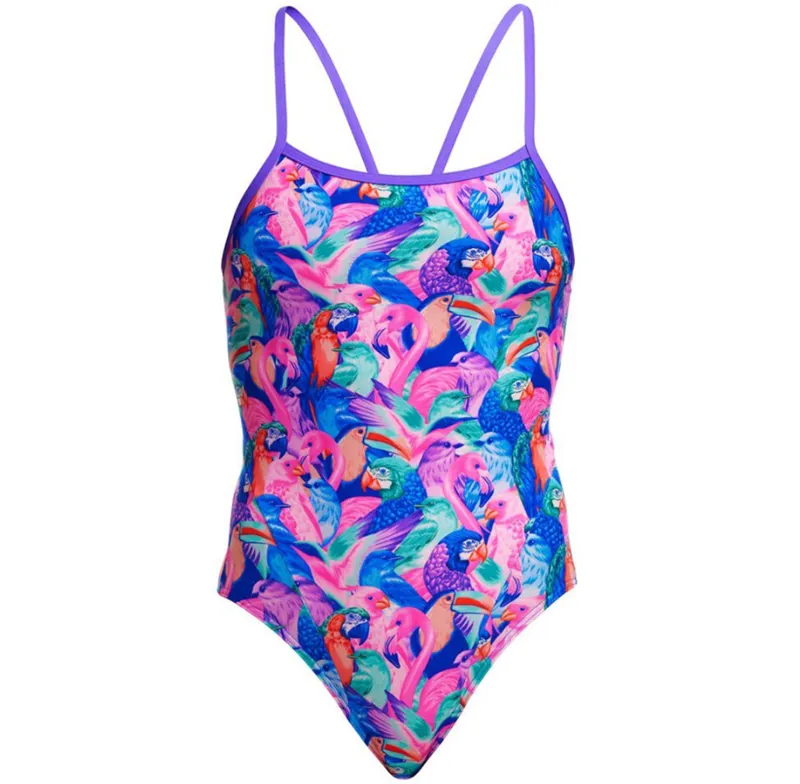 Funkita Ladies Single Strap One Piece Birds Gone Wild