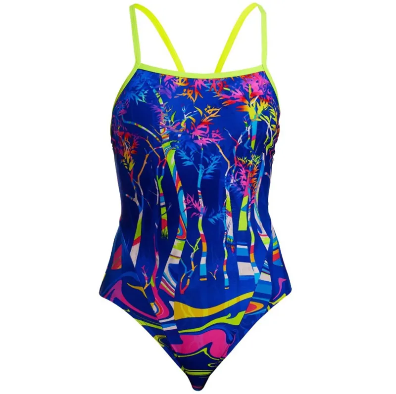 Funkita Ladies Single Strap One Piece Dammed