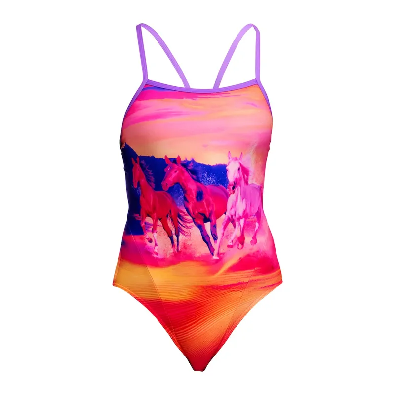 Funkita Ladies Single Strap One Piece Go Riding