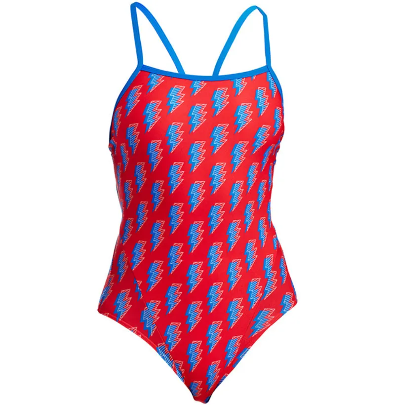 Funkita Ladies Single Strap One Piece Hot Volt