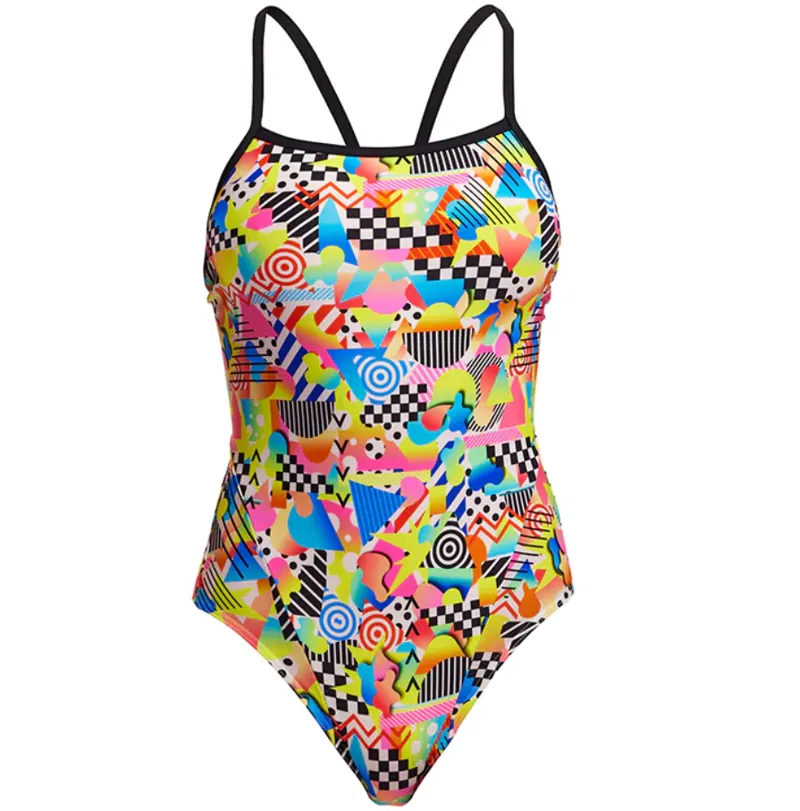 Funkita Ladies Single Strap One Piece Swimsuit Junk Yard