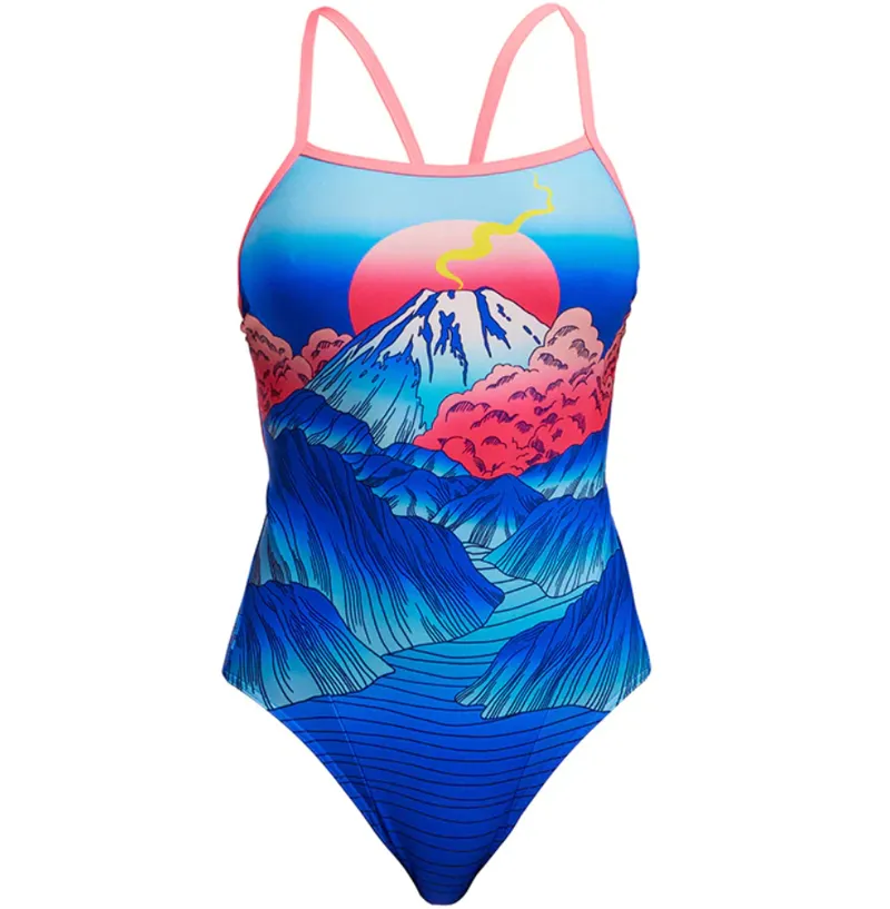 Funkita Ladies Single Strap One Piece Swimsuit Smokin Hot