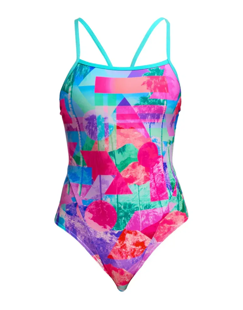 Funkita Ladies Single Strap One Piece Swimsuit Snap That