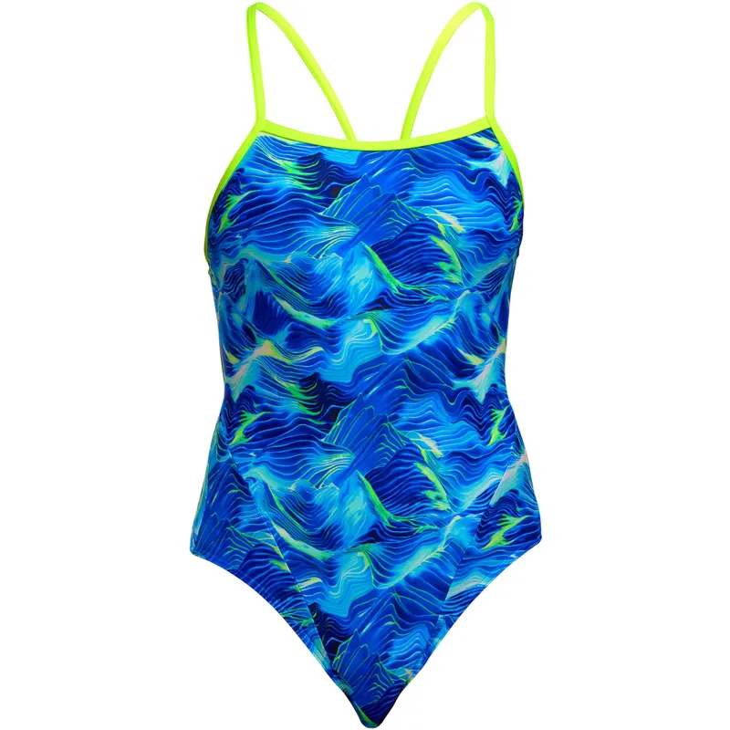 Funkita Ladies Single Strap One Piece Swimsuit Storm Chaser