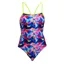 Funkita Ladies Single Strap One Piece Swimsuit Wet Wave