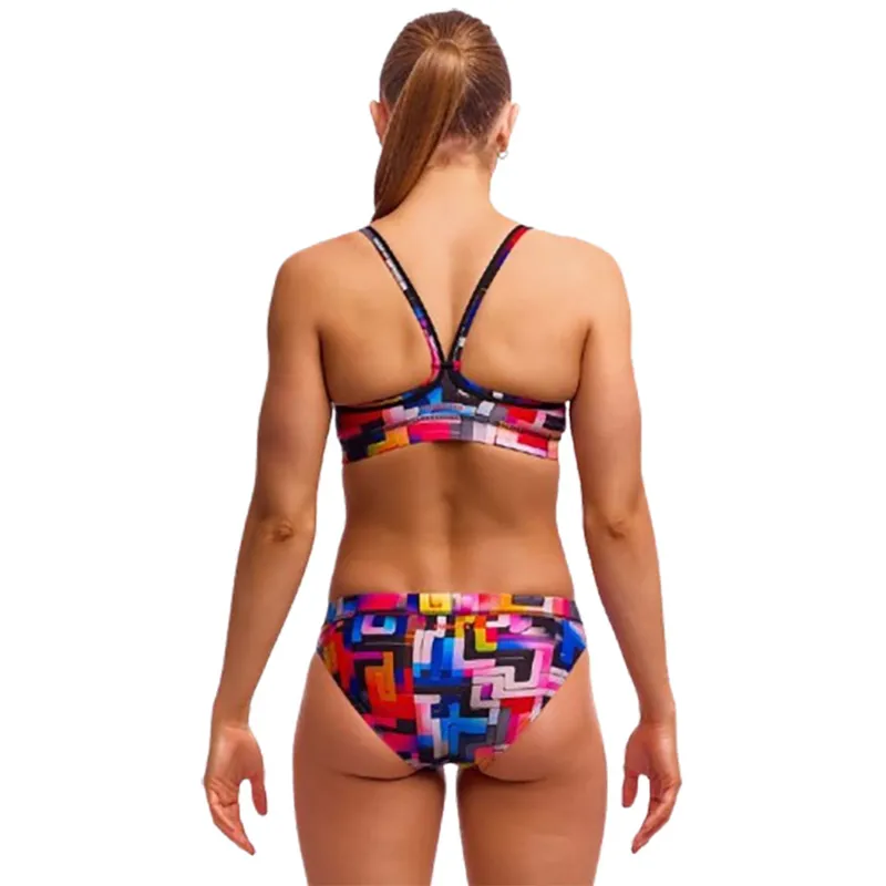 Funkita Ladies Sports Top Putty Rules-2