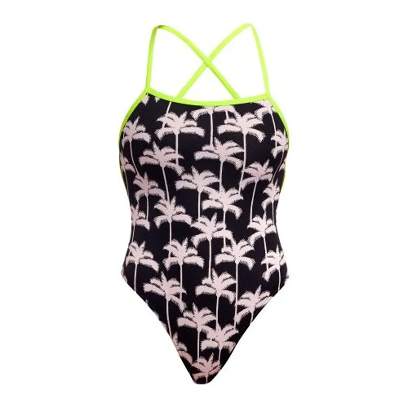 Funkita Ladies Strapped In One Piece Palm Night
