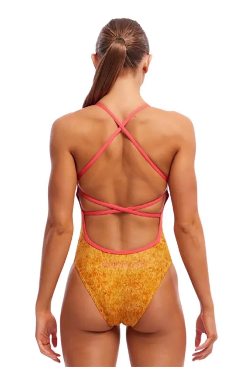 Funkita Ladies Strapped In One Piece Swimsuit Circle Of Life-2