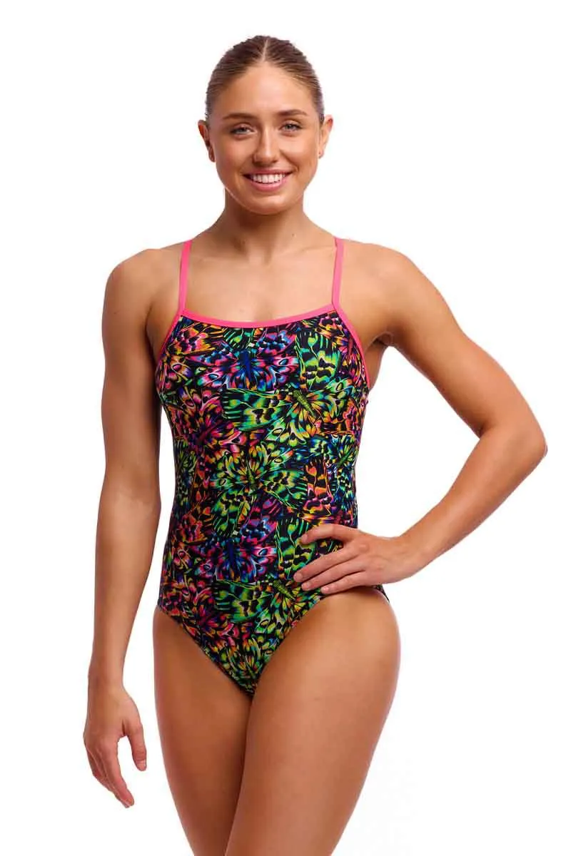 Funkita Ladies Swim Secure One Piece Swimsuit Flying Fiesta-3