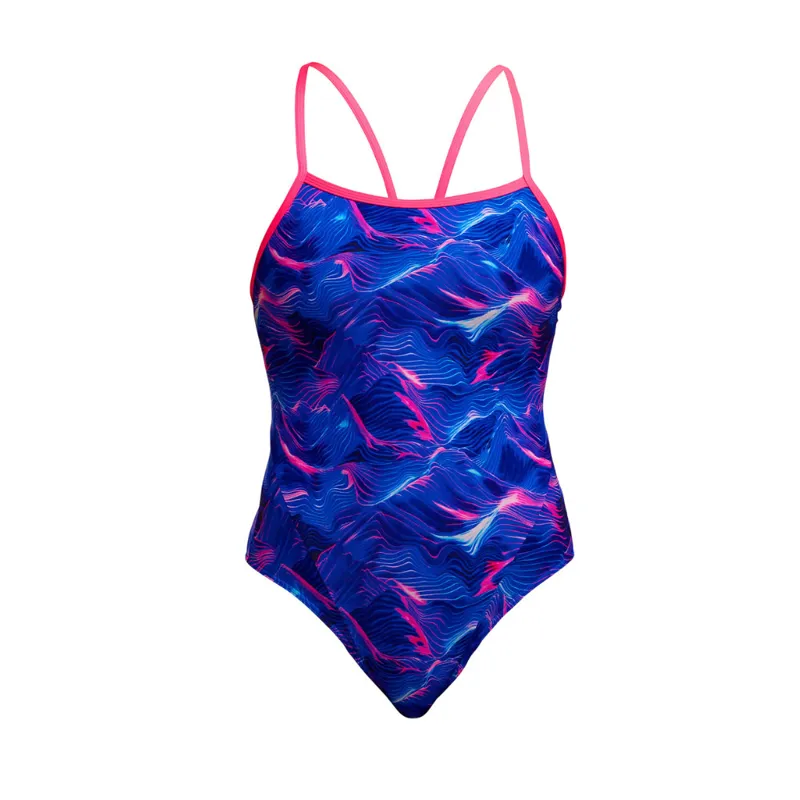 Funkita Ladies Swim Secure One Piece Swimsuit Rising Tide