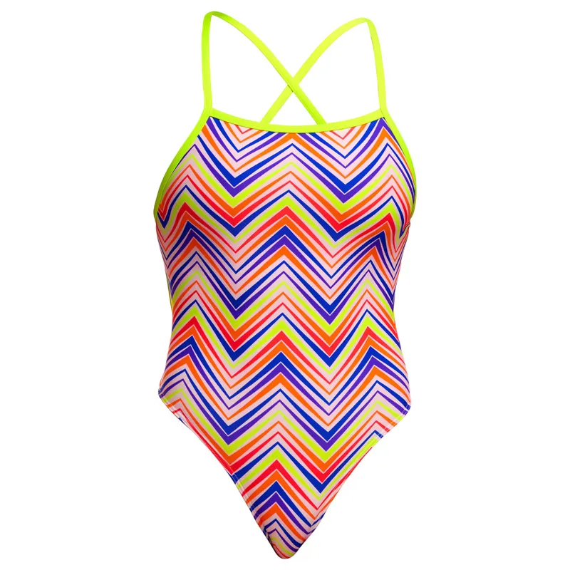 Funkita Ladies Tie Me Tight One Piece Swimsuit Down Up