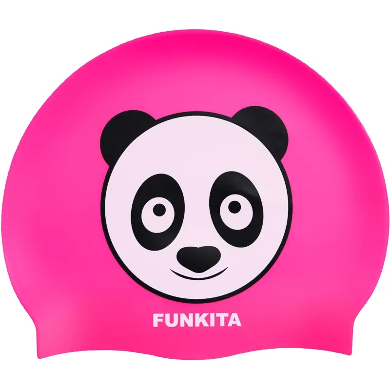 Funkita Silicone Swim Cap Hey Panda
