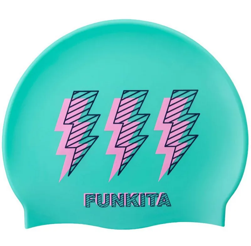 Funkita Silicone Swim Cap Zip Zap
