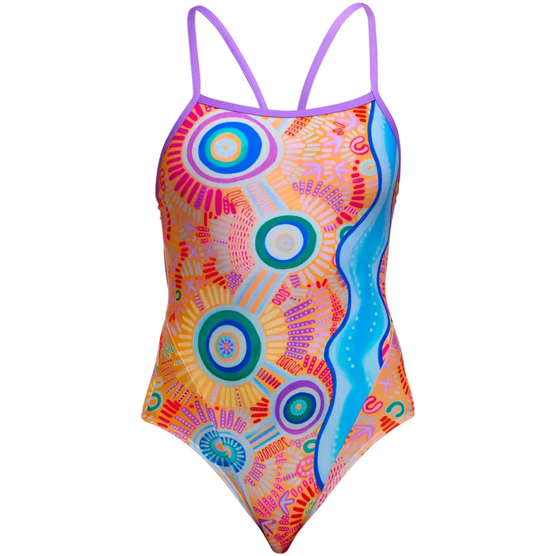 Funkita Women's Single Strap One Piece Swimsuit Kulin Colour