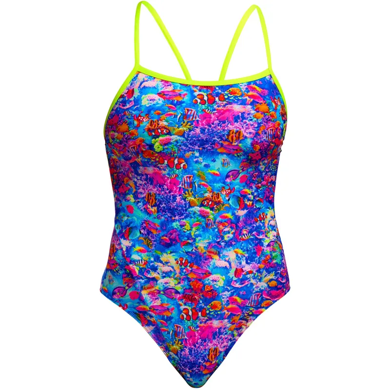 Funkita Ladies Single Strap One Piece Swimsuit Sea Life