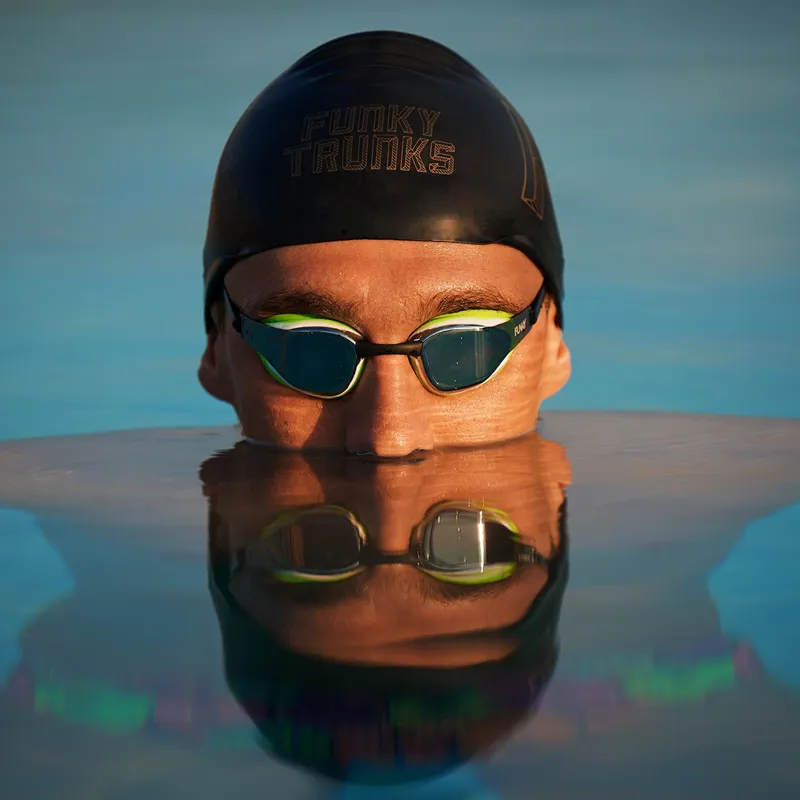 Funky Blade Swimmer Goggles Radioactive-1