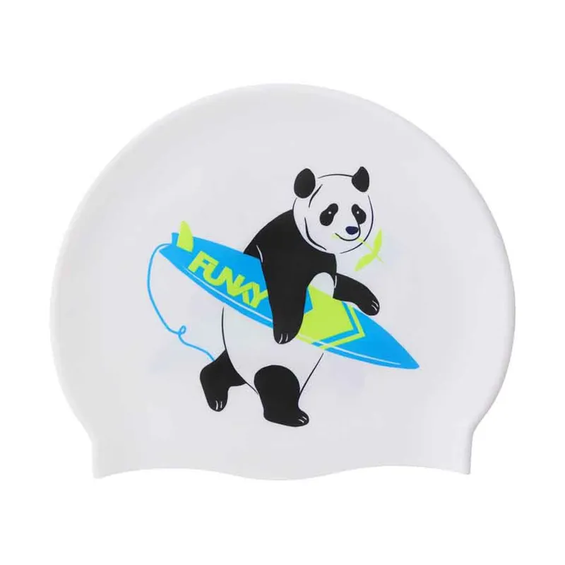 Funky Silicone Swimming Cap Duuude