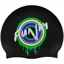 Funky Silicone Swim Cap Poppy Long