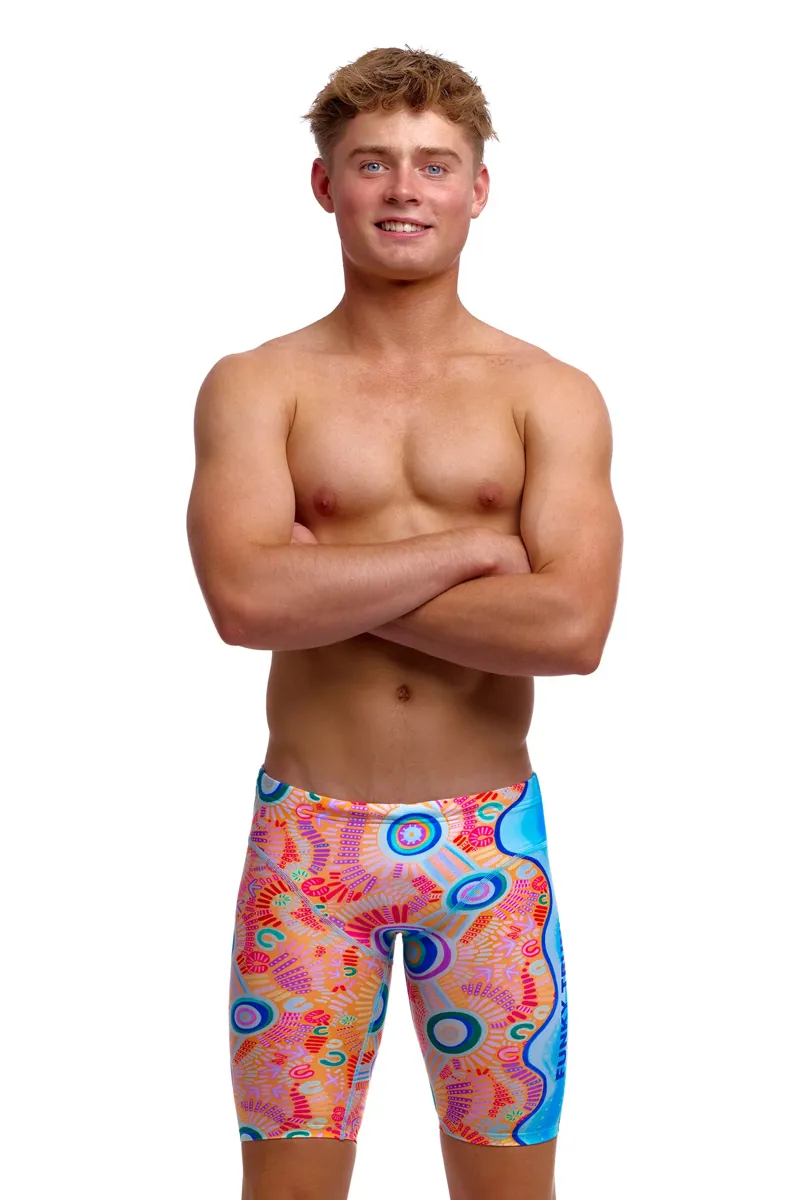 Funky Trunks Boys Fast Training Jammers Kulin Colour-4