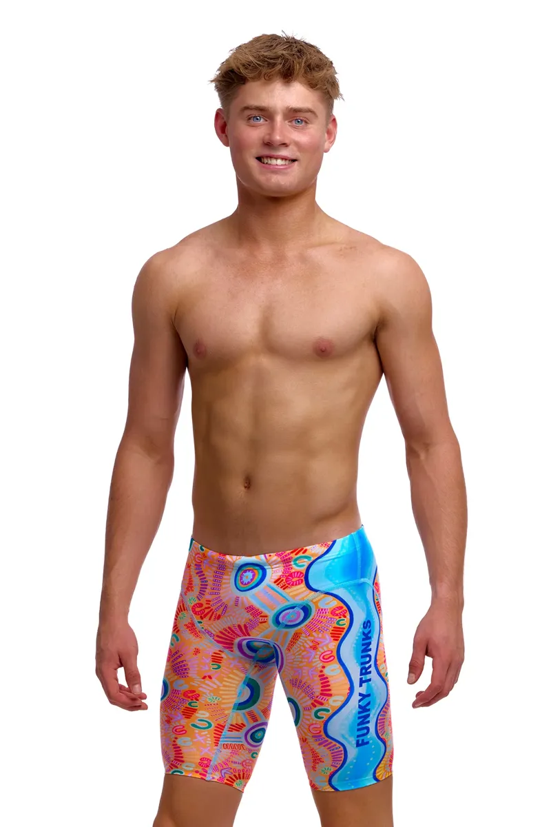 Funky Trunks Boys Fast Training Jammers Kulin Colour-1