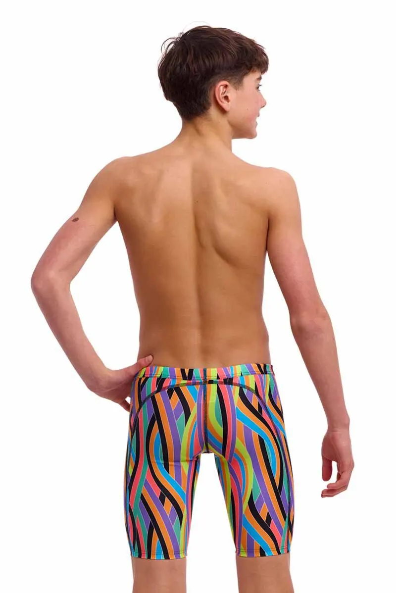 Funky Trunks Boy's Training Jammers Curl Curl-2