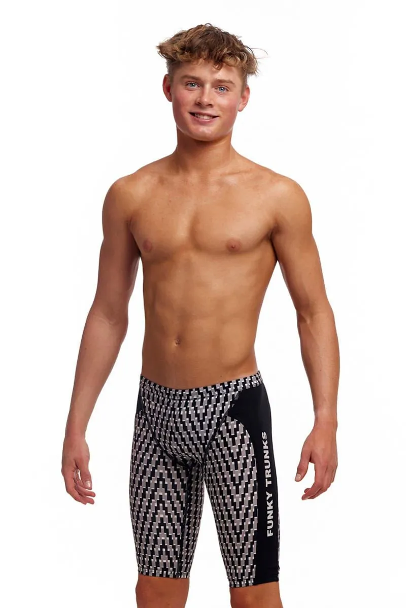Funky Trunks Boy's Training Jammers Dark Night-2
