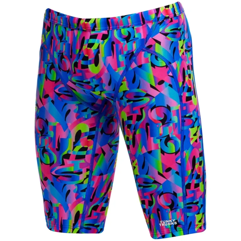 Funky Trunks Boy's Training Jammers Funk and Blues
