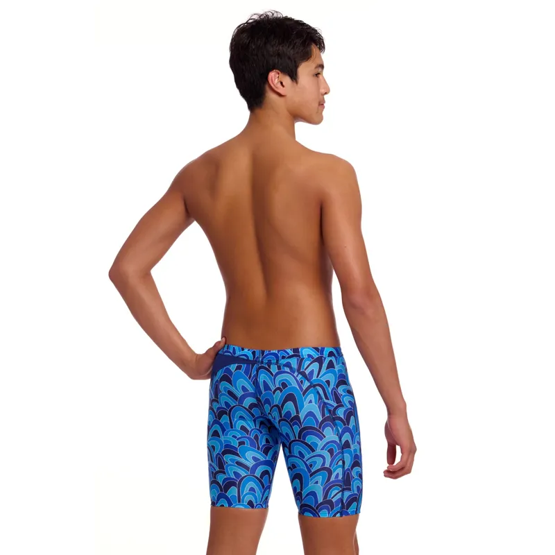 Funky Trunks Boy's Training Jammers Hill Billy Blues-4