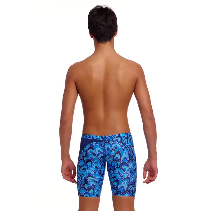 Funky Trunks Boy's Training Jammers Hill Billy Blues-2