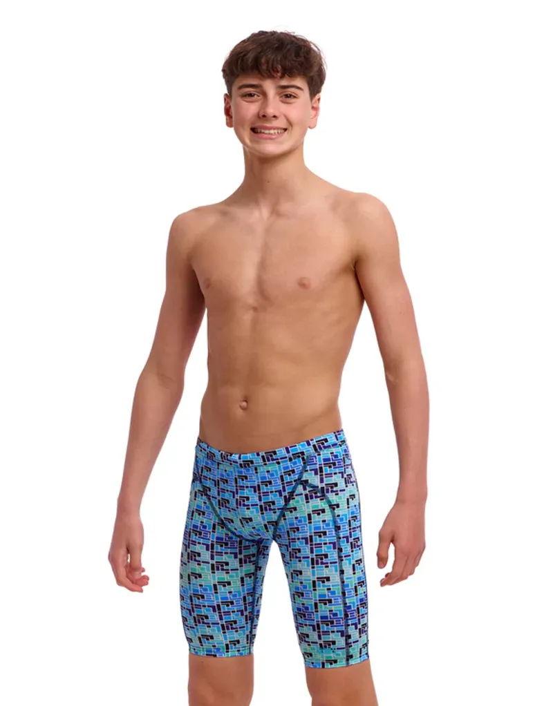 Funky Trunks Boy's Training Jammers Jack Stack-1